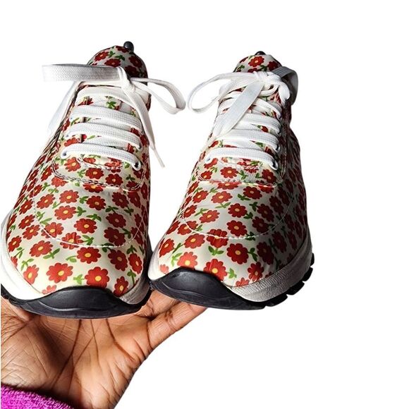 Prada Floral Sneakers - Picture 11 of 13